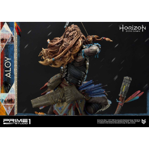 Horizon Zero Dawn Statue 1/4 Aloy Shield Weaver Armor Set 70 cm